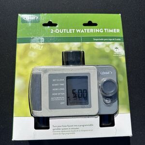 Orbit 24621-20 2-Outlet Programmable Watering Timer – New in Package